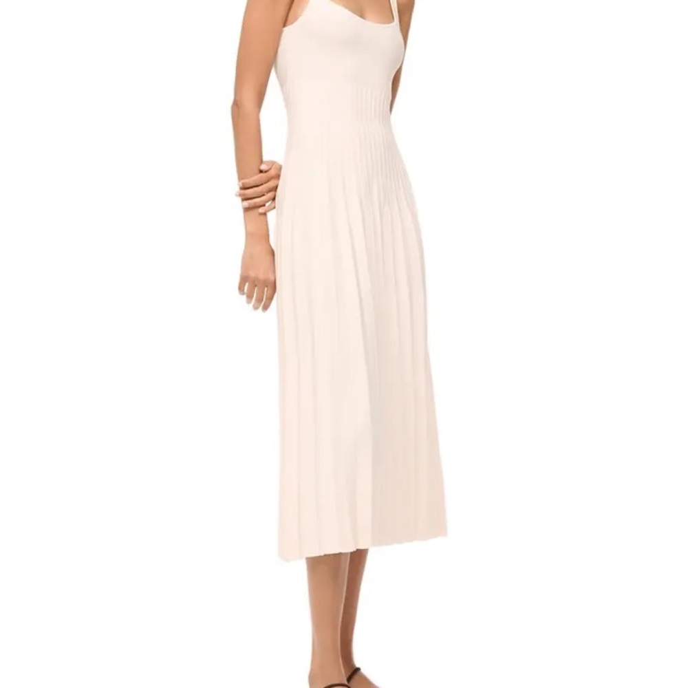 STAUD Ellison Dress in Ecru size M